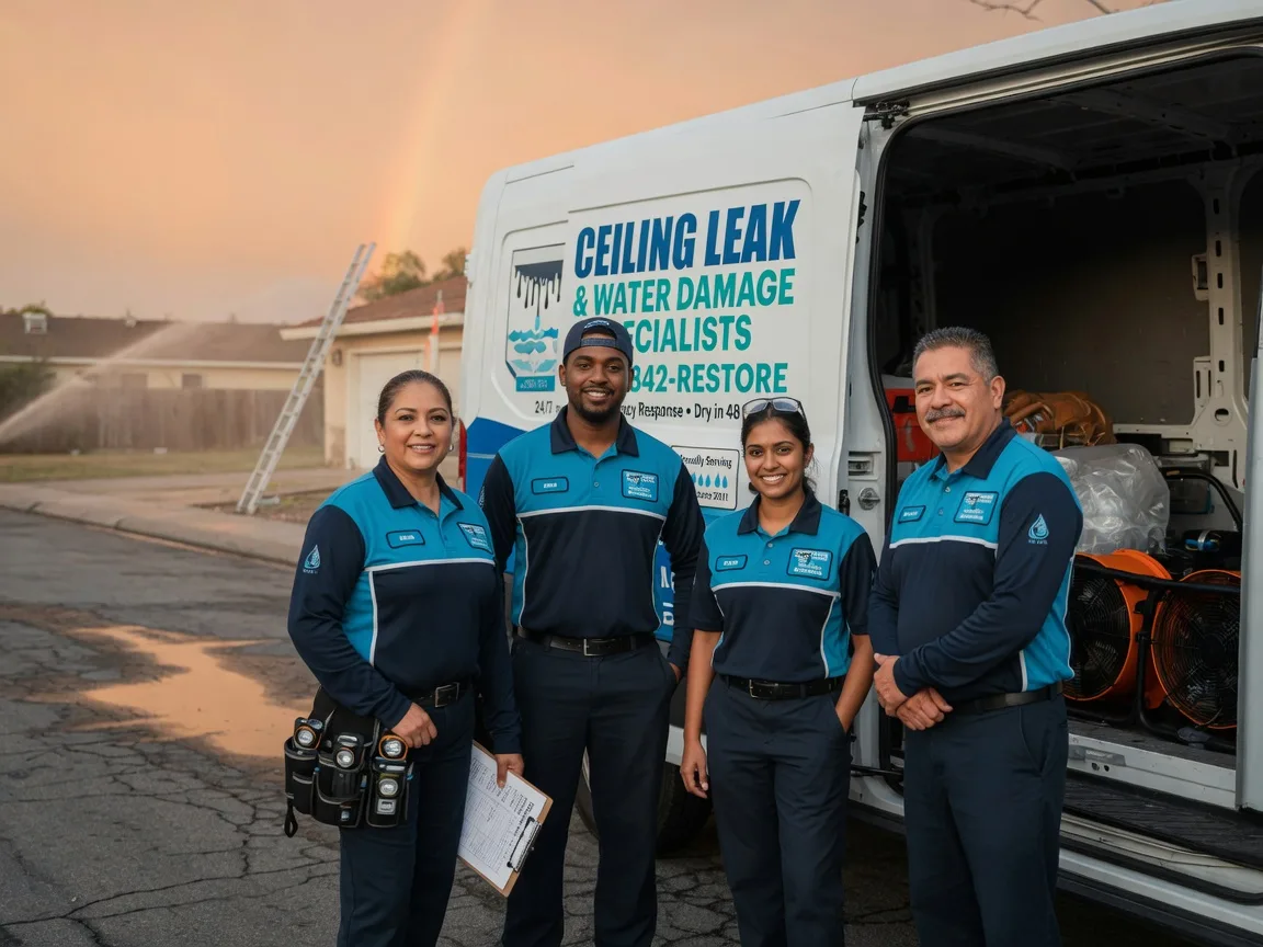 Ceiling Leak Cleanup company in Taopi, MN